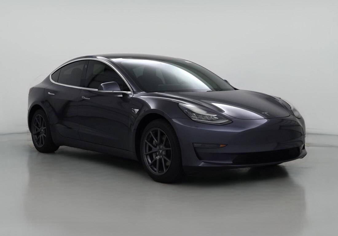 2019 Tesla Model 3 Standard Range Plus in Gray — CarMax photo