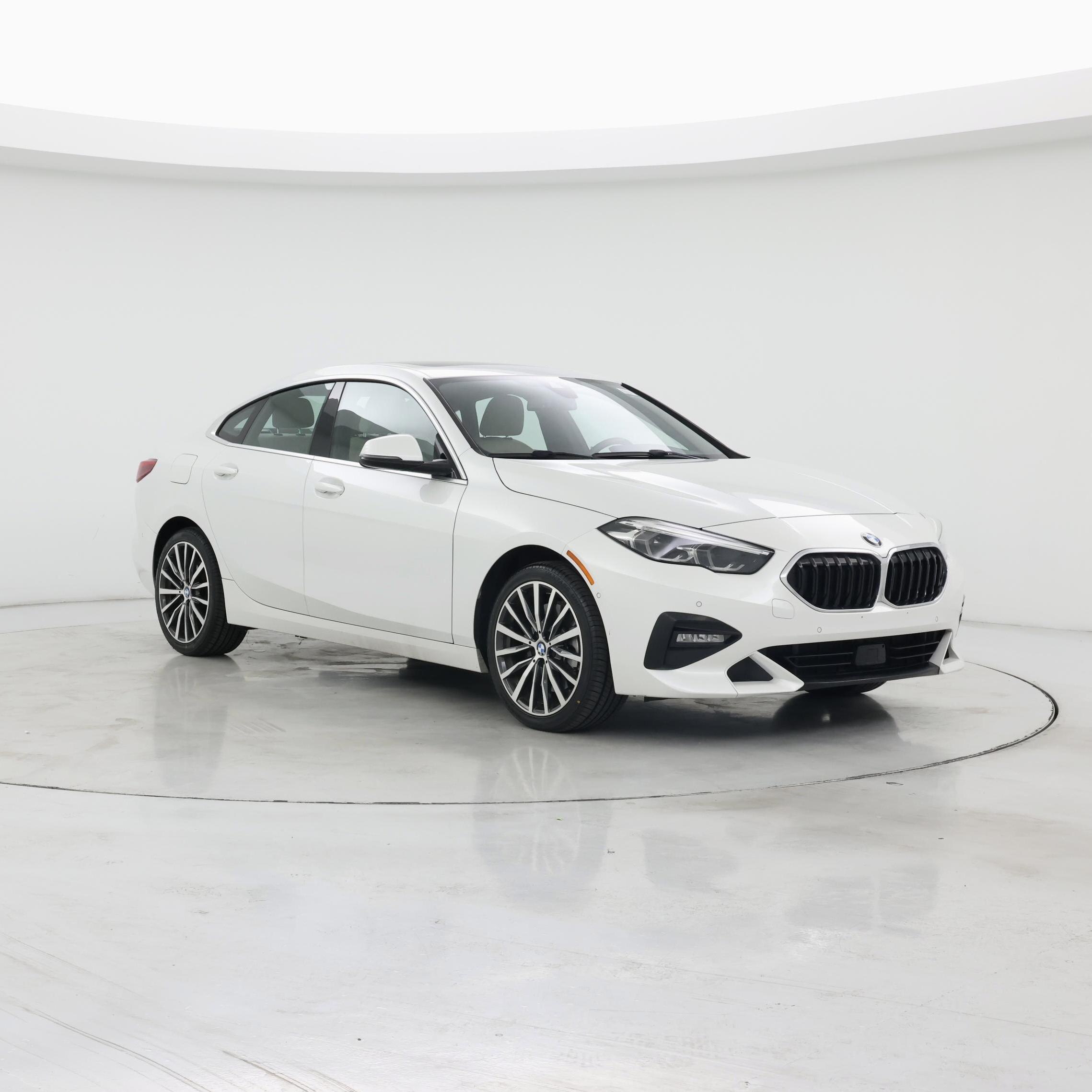White 2021 BMW 2 Series Sedan Front-Wheel Drive Automatic