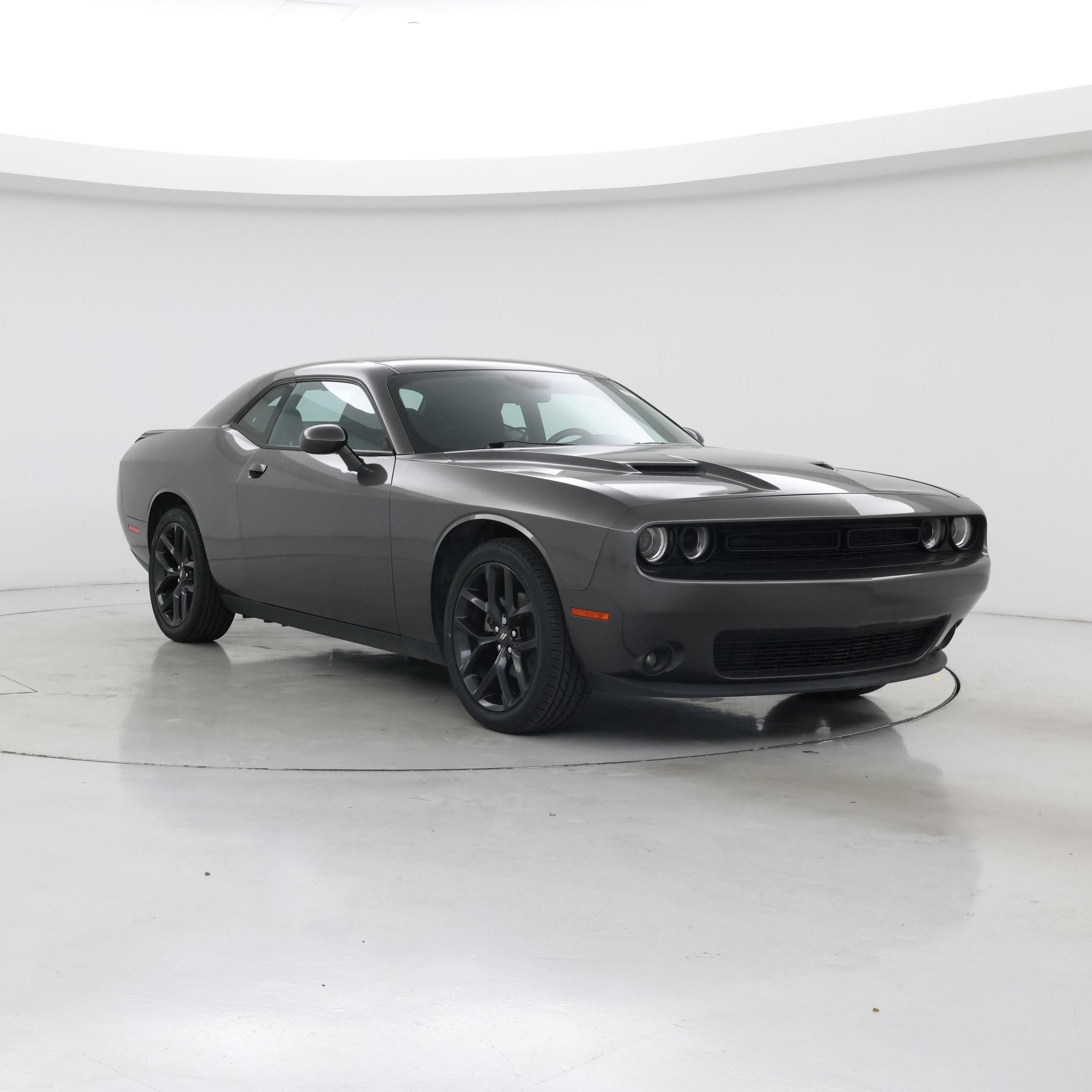 Gray 2022 Dodge Challenger Coupe Rear-Wheel Drive Automatic
