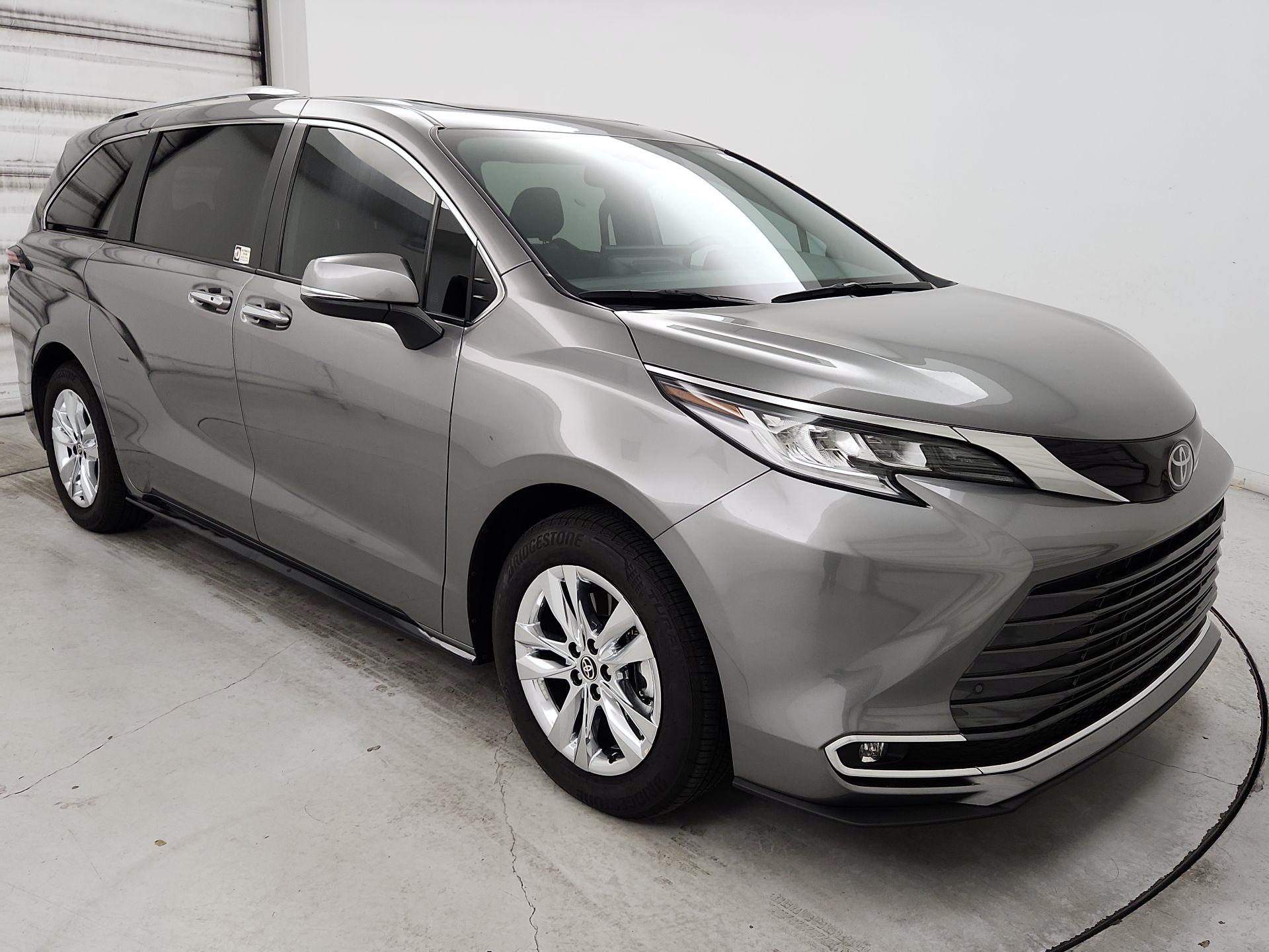 Gray 2026 Toyota Sienna Minivan Front-Wheel Drive Automatic