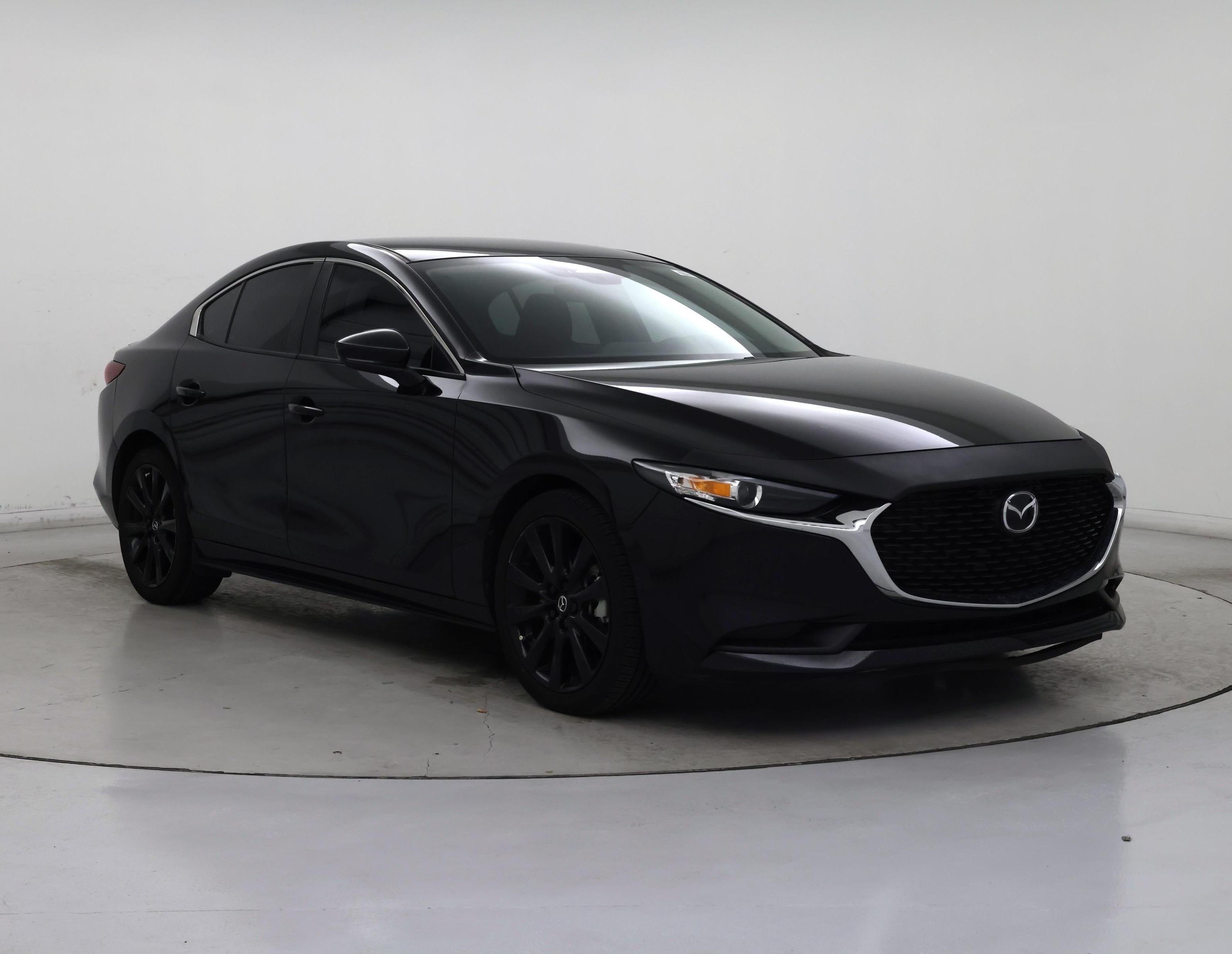 Black 2024 Mazda MAZDA3 Sedan Front-Wheel Drive Automatic
