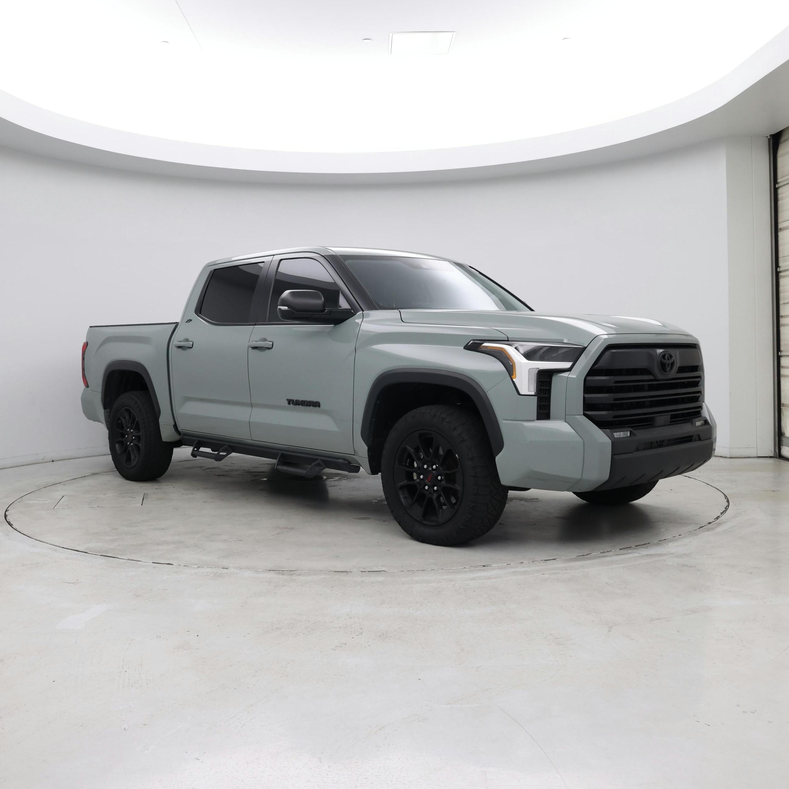 Gray 2024 Toyota Tundra Pickup Truck Four-Wheel Drive Automatic