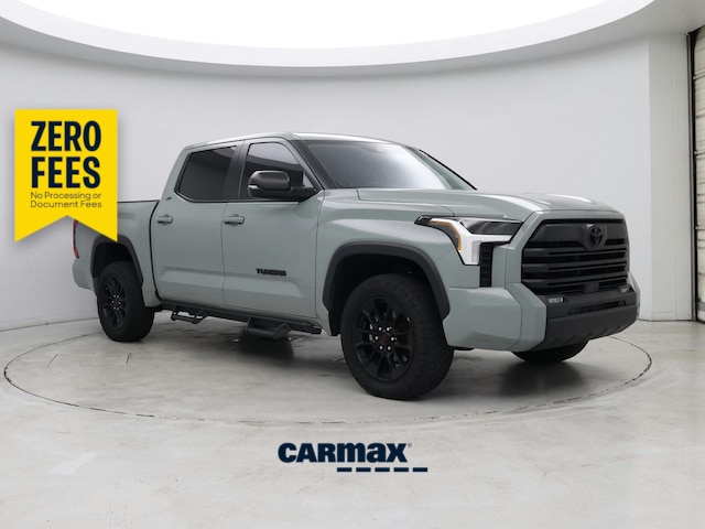 Gray 2024 Toyota Tundra Pickup Truck Four-Wheel Drive Automatic