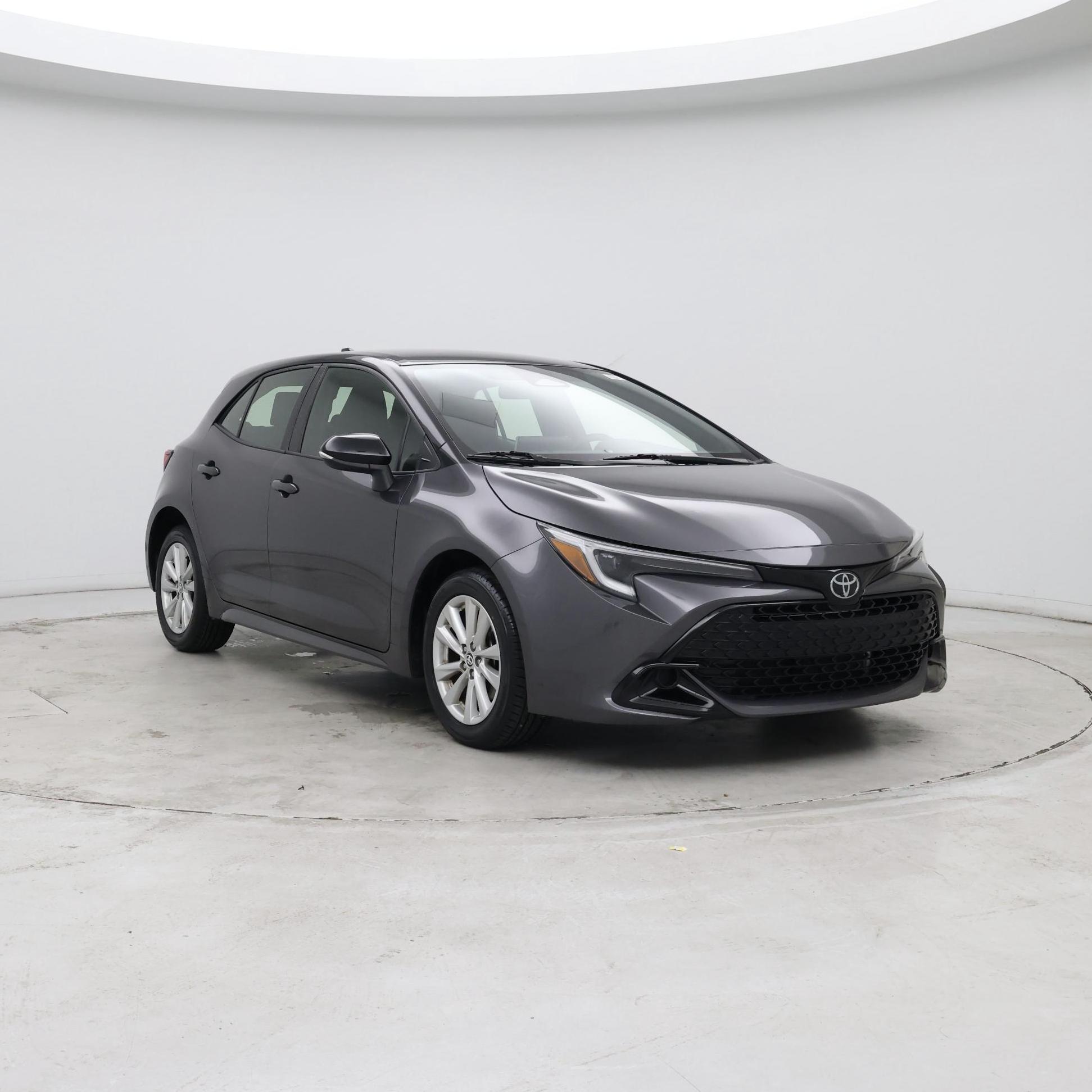 Gray 2024 Toyota Corolla Hatchback Hatchback Front-Wheel Drive Automatic