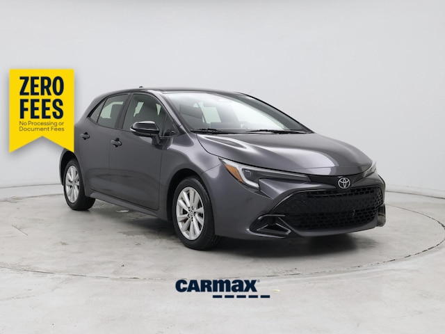 Gray 2024 Toyota Corolla Hatchback Hatchback Front-Wheel Drive Automatic
