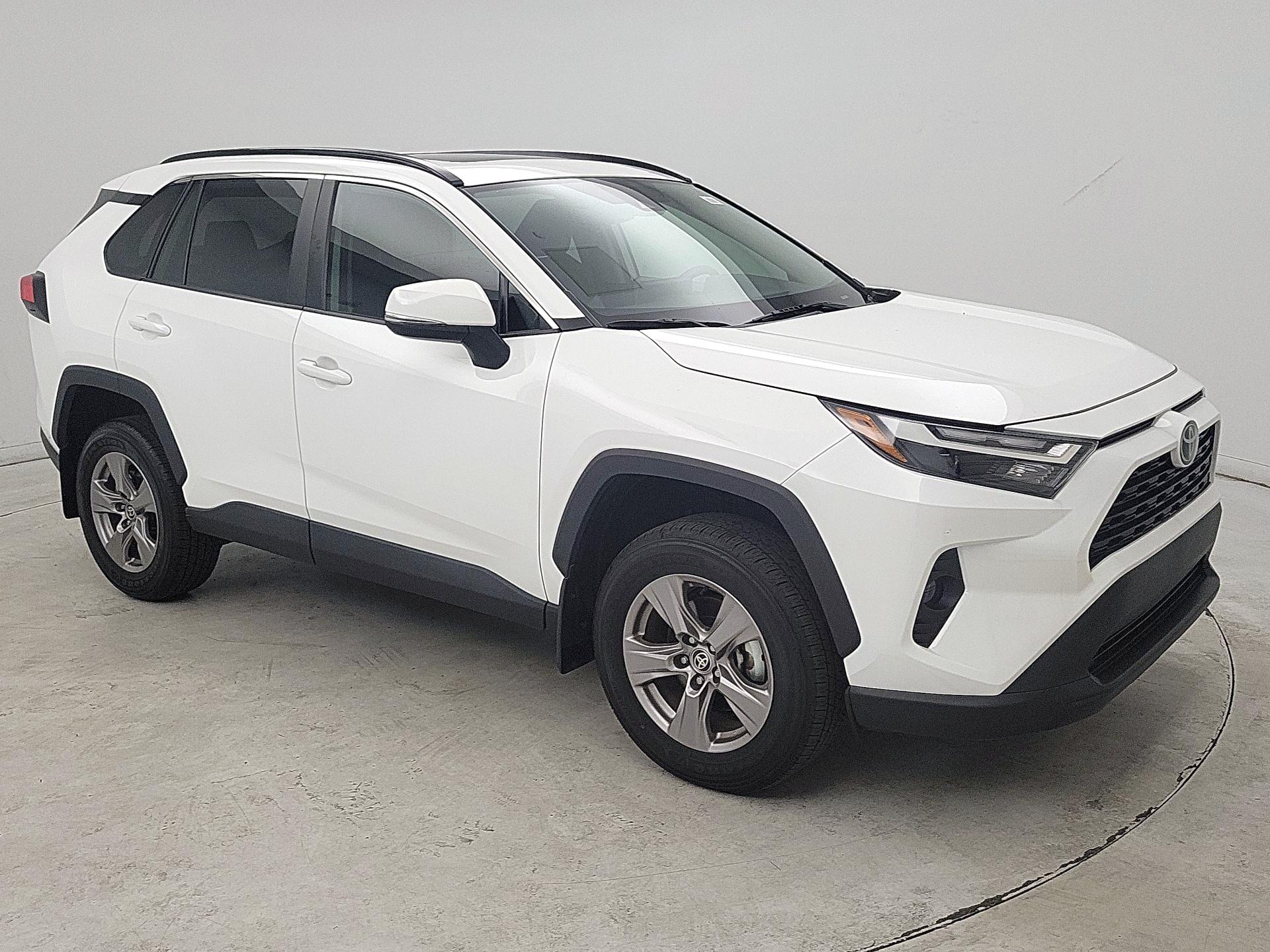 White 2025 Toyota RAV4 SUV / Crossover Front-Wheel Drive Automatic
