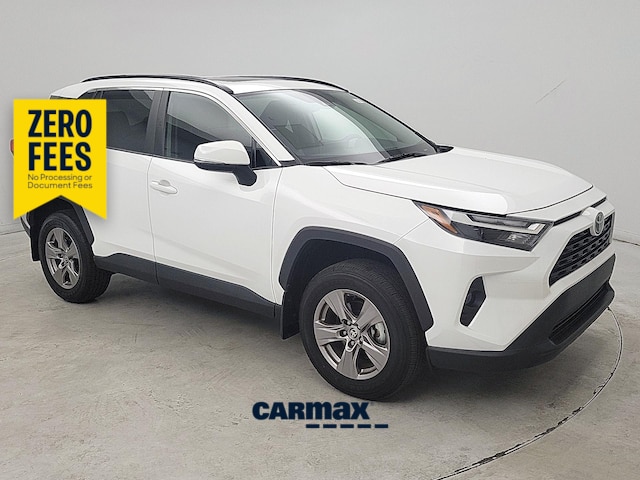 White 2025 Toyota RAV4 SUV / Crossover Front-Wheel Drive Automatic