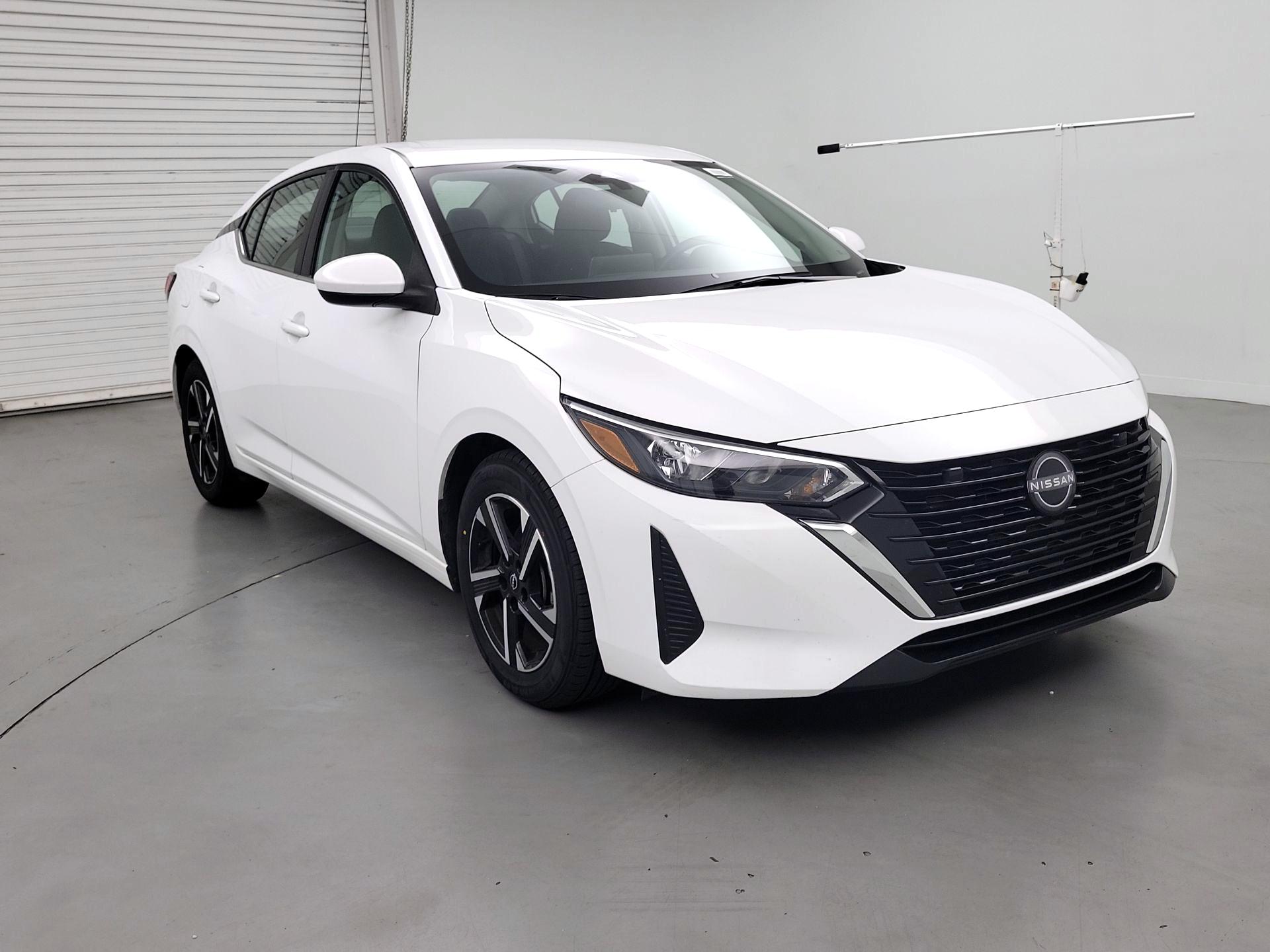 White 2024 Nissan Sentra Sedan Front-Wheel Drive Automatic