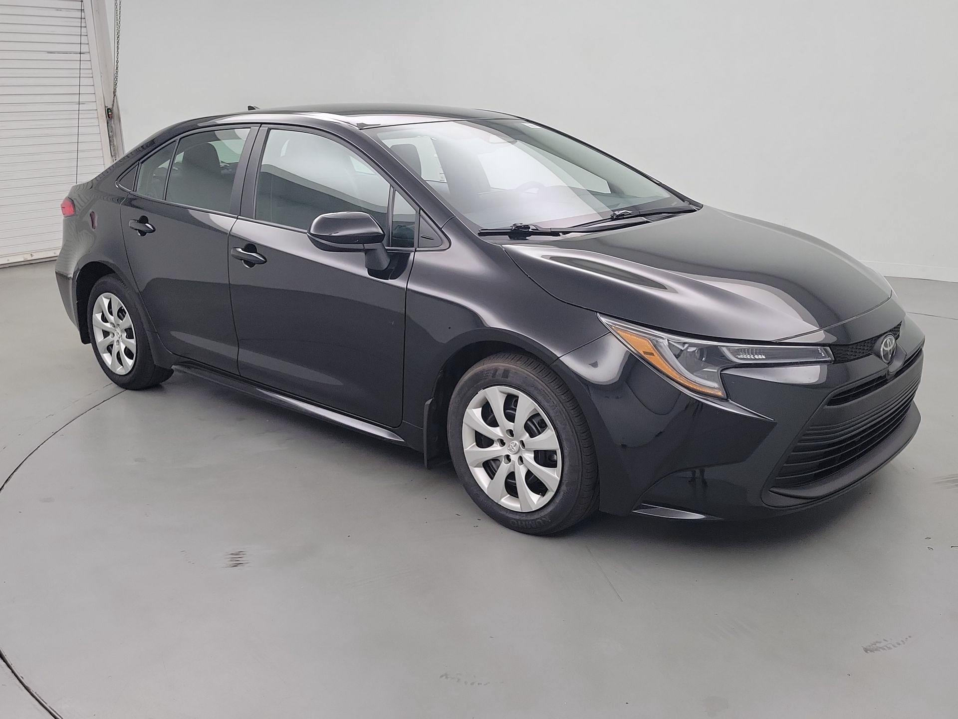 Black 2025 Toyota Corolla Sedan Front-Wheel Drive Automatic