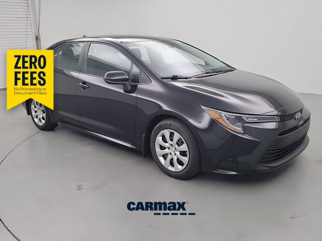 Black 2025 Toyota Corolla Sedan Front-Wheel Drive Automatic