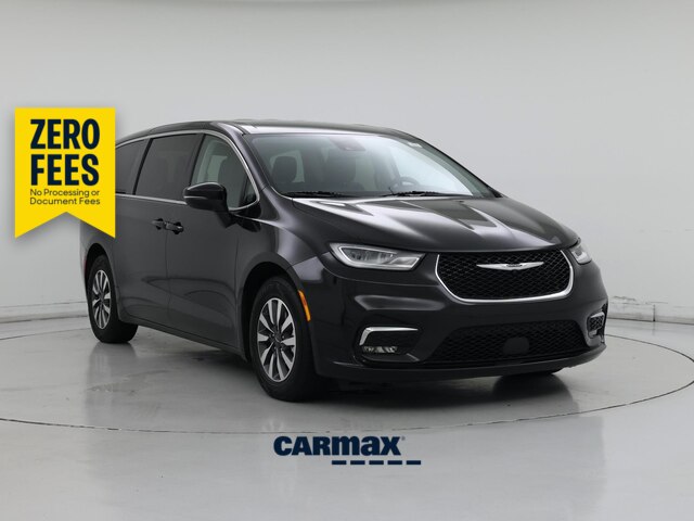 Black 2023 Chrysler Pacifica Hybrid Minivan Front-Wheel Drive Automatic