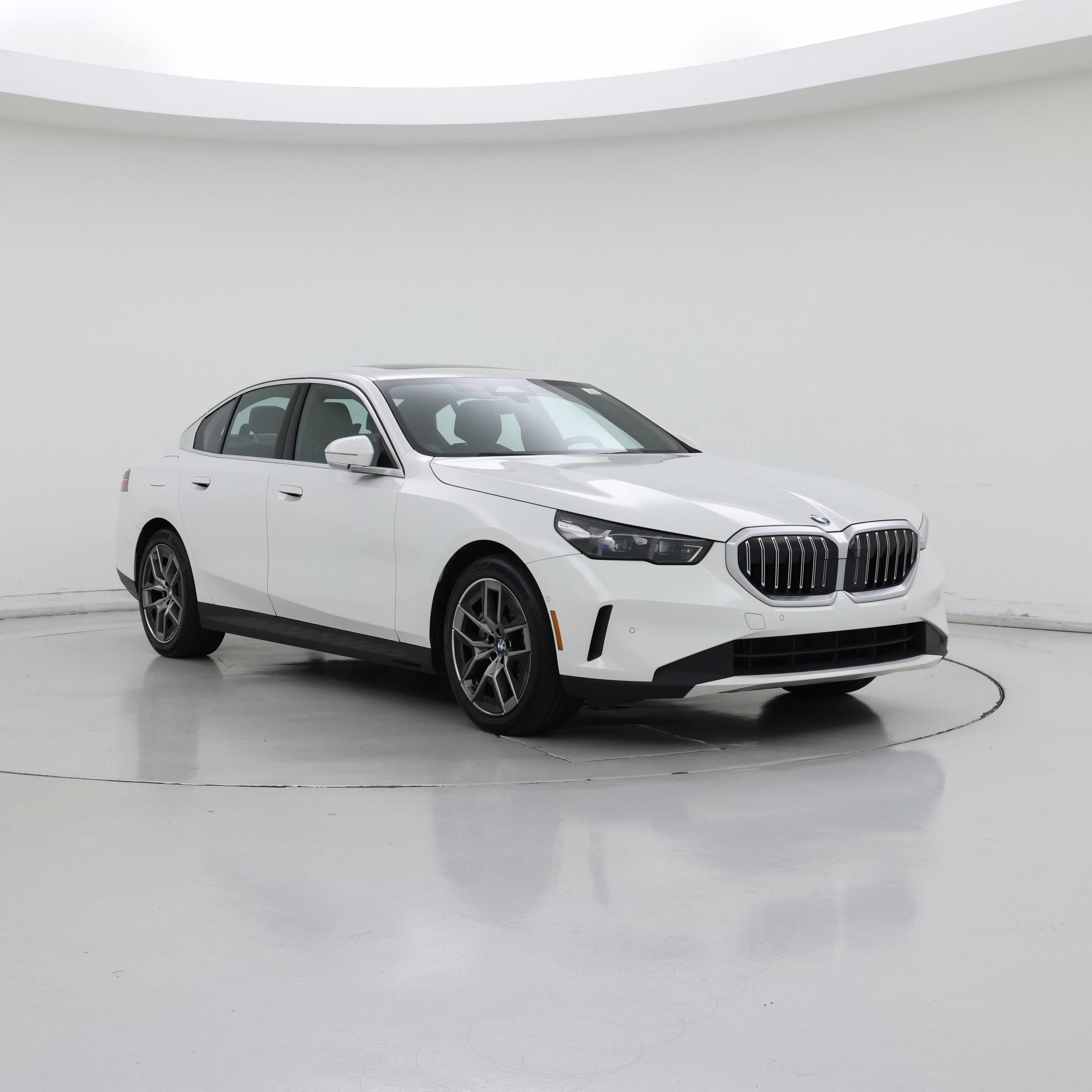White 2026 BMW 5 Series Sedan Rear-Wheel Drive Automatic