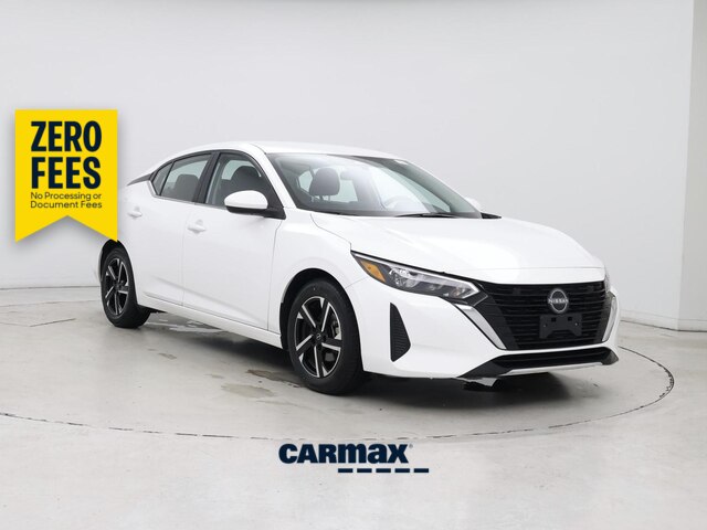 White 2025 Nissan Sentra Sedan Front-Wheel Drive Automatic
