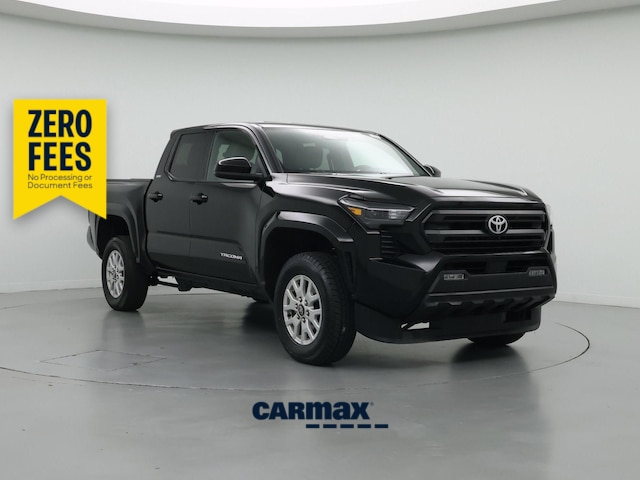 Black 2025 Toyota Tacoma Pickup Truck Four-Wheel Drive Automatic