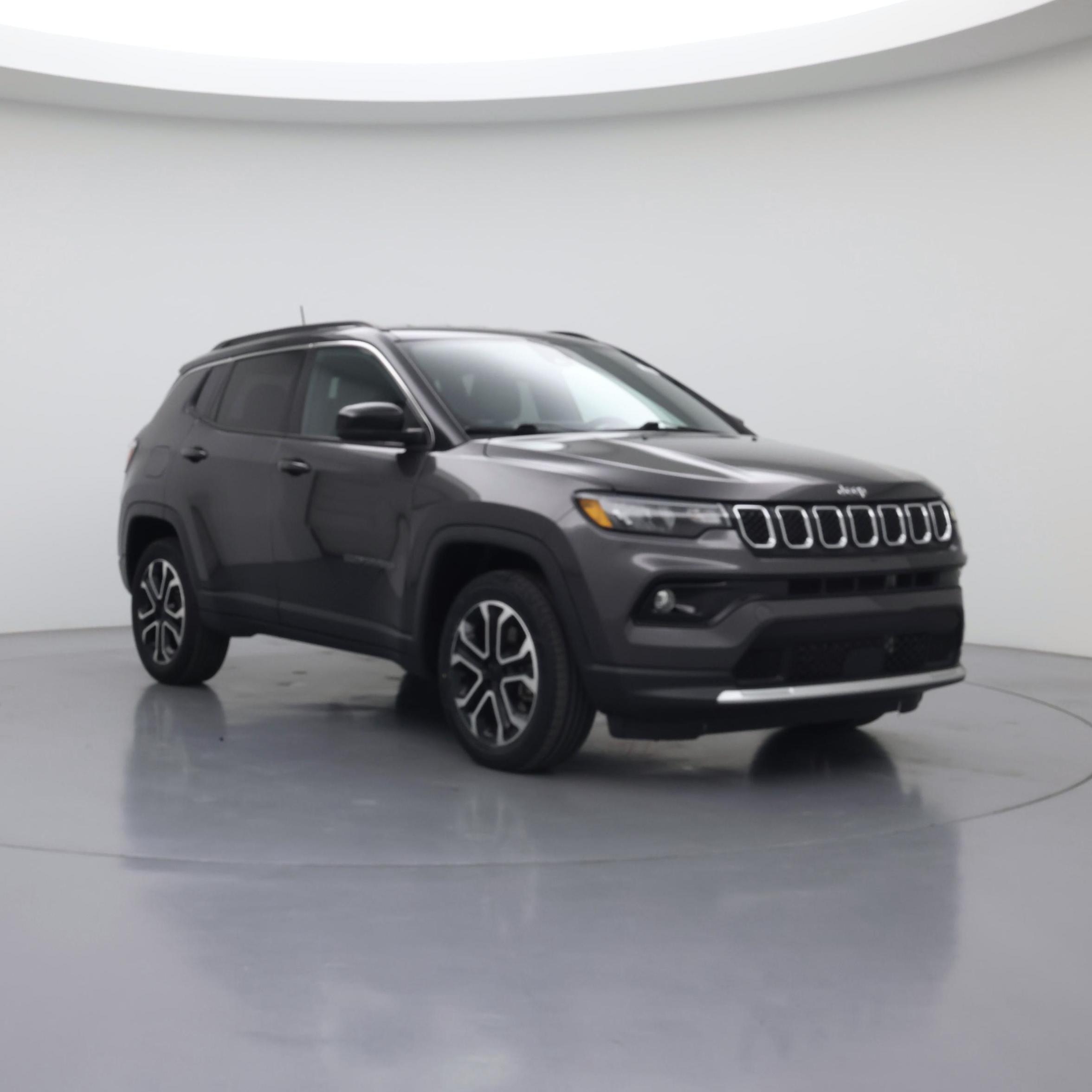 Gray 2023 Jeep Compass Limited 4WD SUV / Crossover Four-Wheel Drive Automatic
