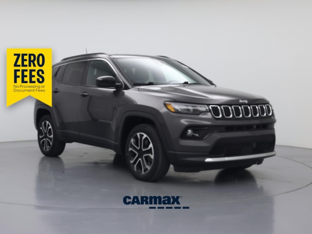 Gray 2023 Jeep Compass Limited 4WD SUV / Crossover Four-Wheel Drive Automatic
