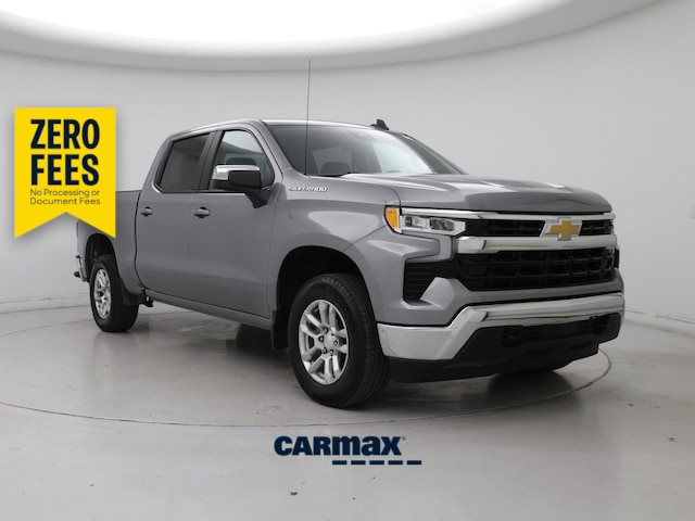Gray 2023 Chevrolet Silverado 1500 Pickup Truck Four-Wheel Drive Automatic