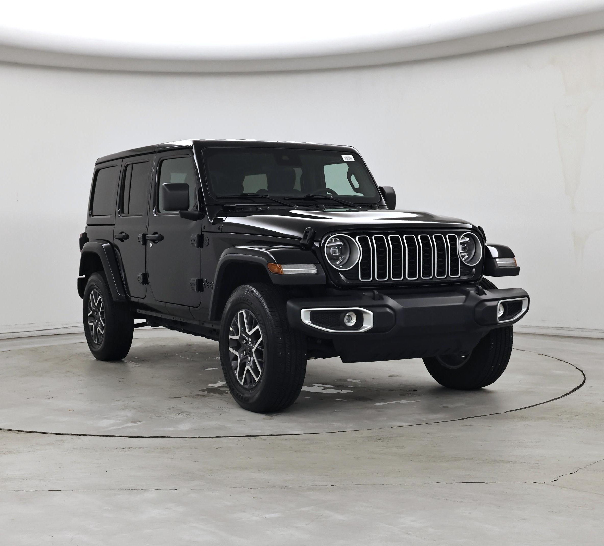 Black 2025 Jeep Wrangler Sahara 4-Door 4WD SUV / Crossover Four-Wheel Drive Automatic