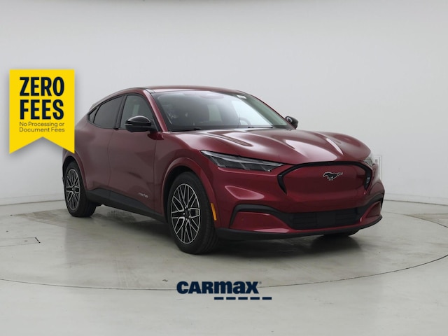 Red 2025 Ford Mustang Mach-E Premium AWD SUV / Crossover All-Wheel Drive Automatic