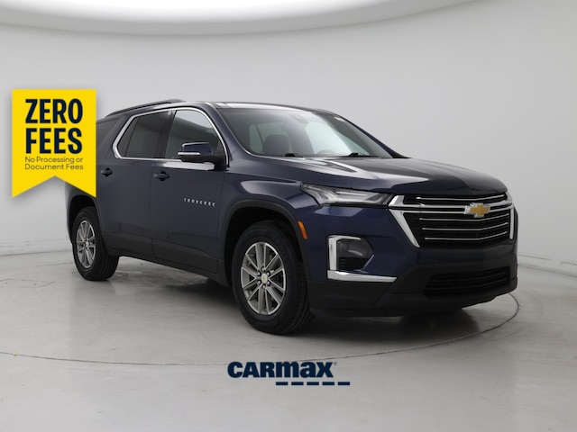 Blue 2023 Chevrolet Traverse LT Cloth FWD SUV / Crossover Front-Wheel Drive Automatic