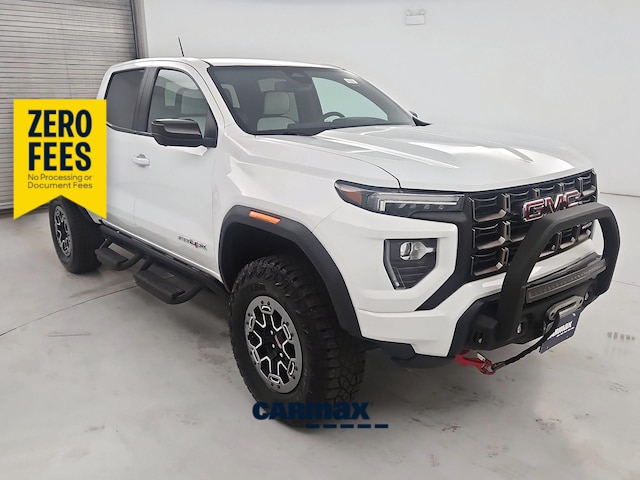 White 2023 GMC Canyon Pickup Truck Four-Wheel Drive Automatic