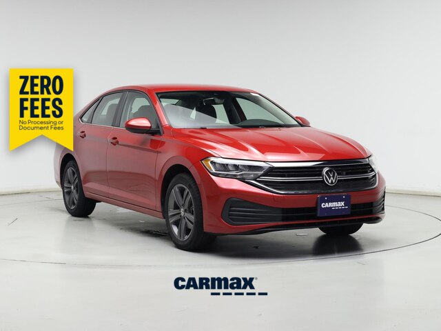 Red 2023 Volkswagen Jetta Sedan Front-Wheel Drive Automatic