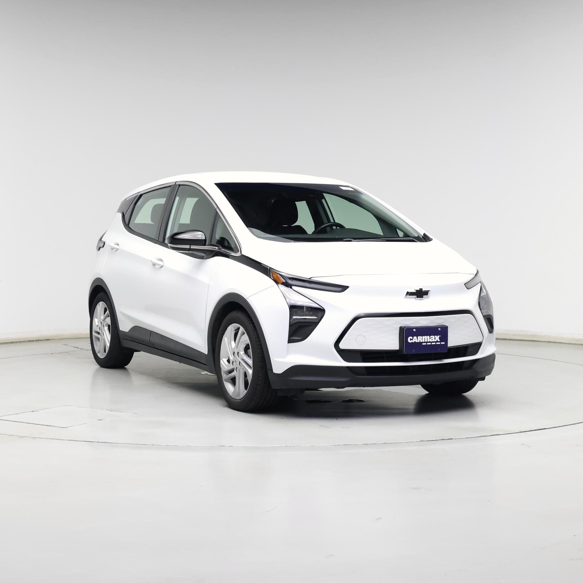 White 2023 Chevrolet Bolt EV Hatchback Front-Wheel Drive Automatic