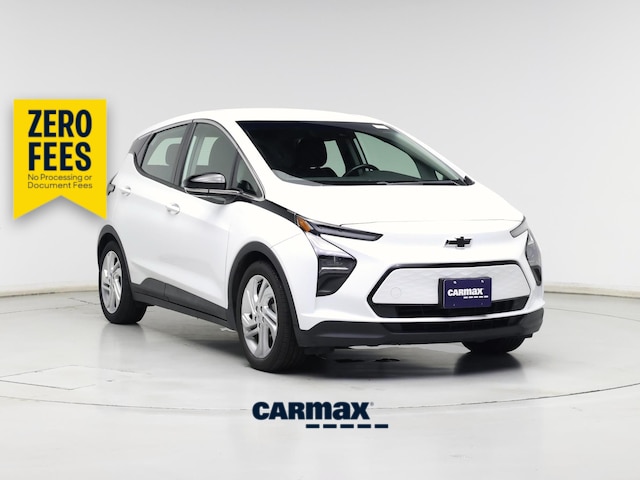 White 2023 Chevrolet Bolt EV Hatchback Front-Wheel Drive Automatic