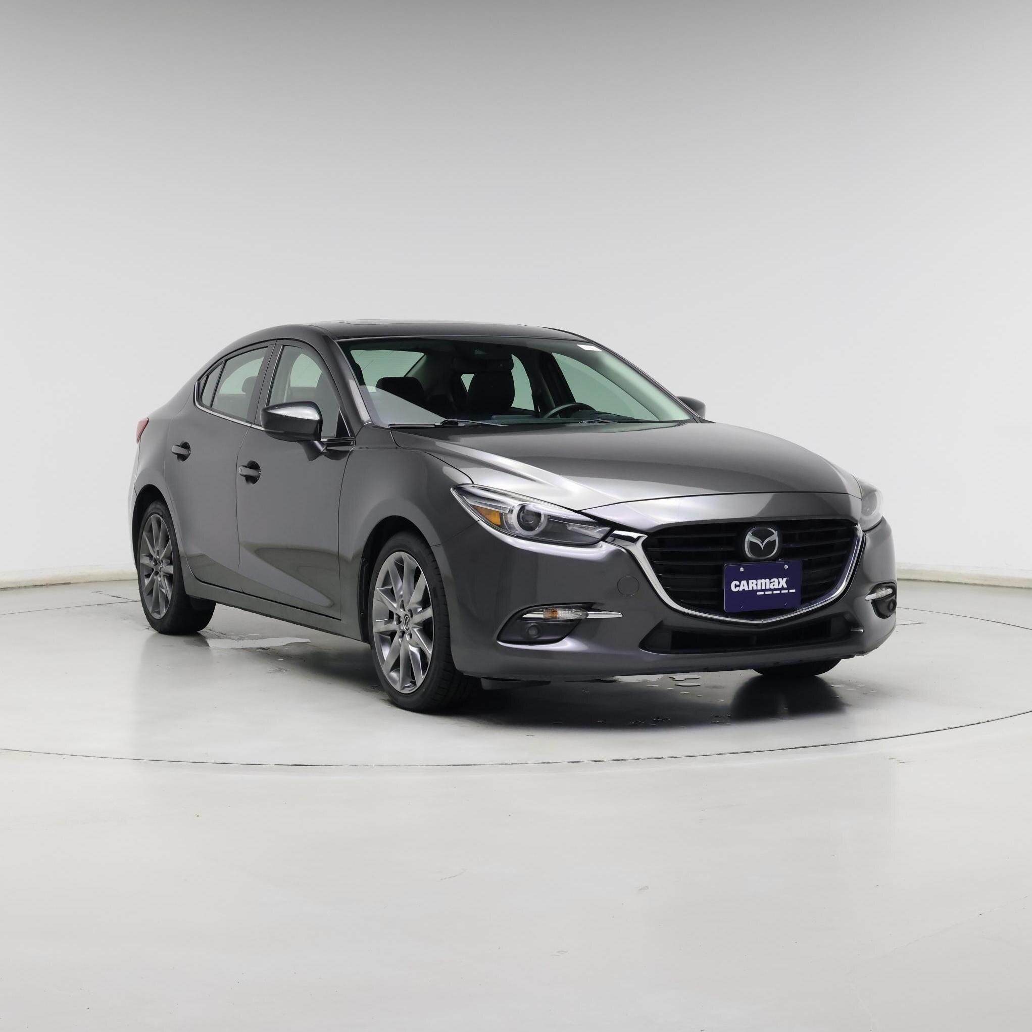 Gray 2018 Mazda MAZDA3 Sedan Front-Wheel Drive Automatic