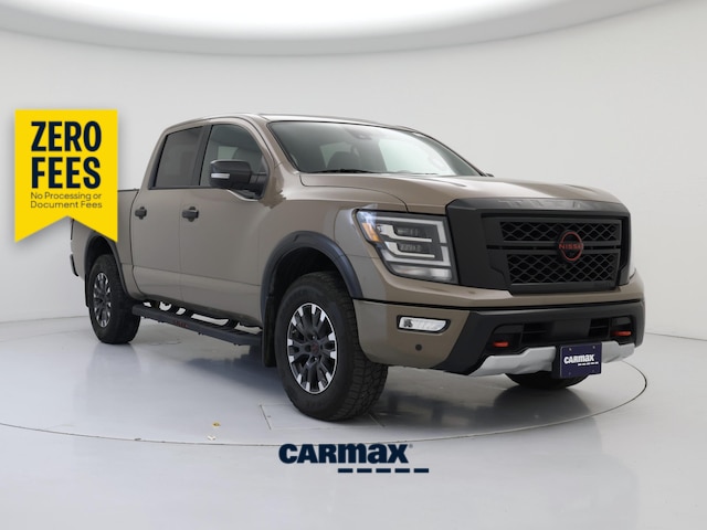 Brown 2024 Nissan Titan Pickup Truck Four-Wheel Drive Automatic