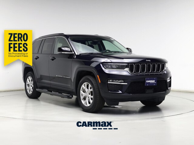 Blue 2023 Jeep Grand Cherokee SUV / Crossover Four-Wheel Drive Automatic
