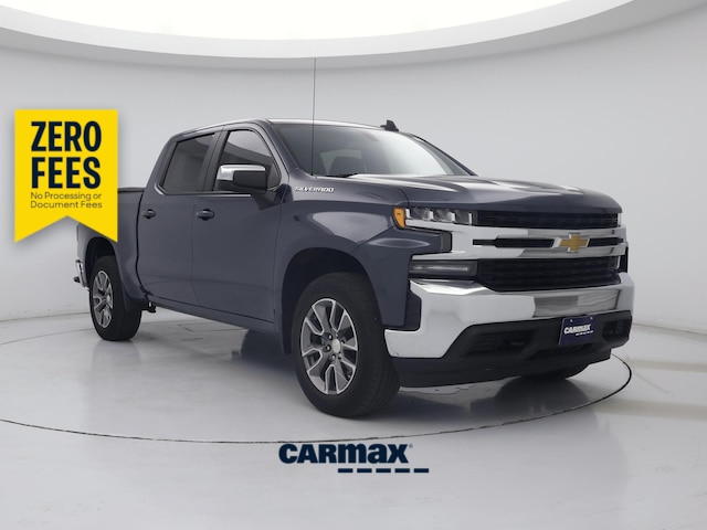 Gray 2022 Chevrolet Silverado 1500 Pickup Truck Four-Wheel Drive Automatic
