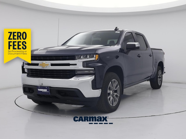 Gray 2022 Chevrolet Silverado 1500 Pickup Truck Four-Wheel Drive Automatic