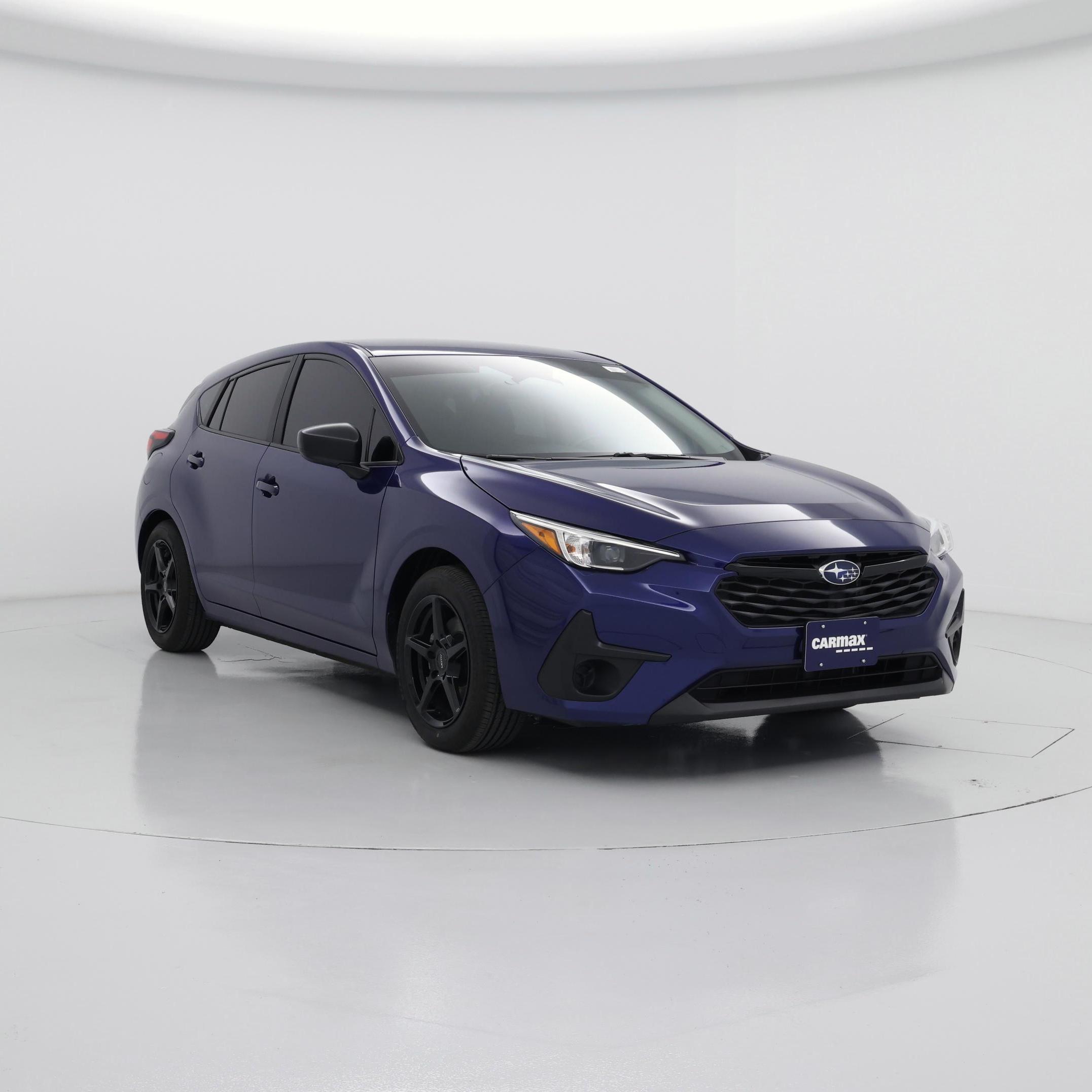 Blue 2025 Subaru Impreza Sedan All-Wheel Drive Automatic