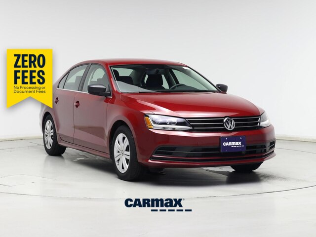Red 2017 Volkswagen Jetta Sedan Front-Wheel Drive Automatic