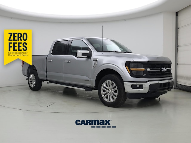 Gray 2024 Ford F-150 Pickup Truck Four-Wheel Drive Automatic