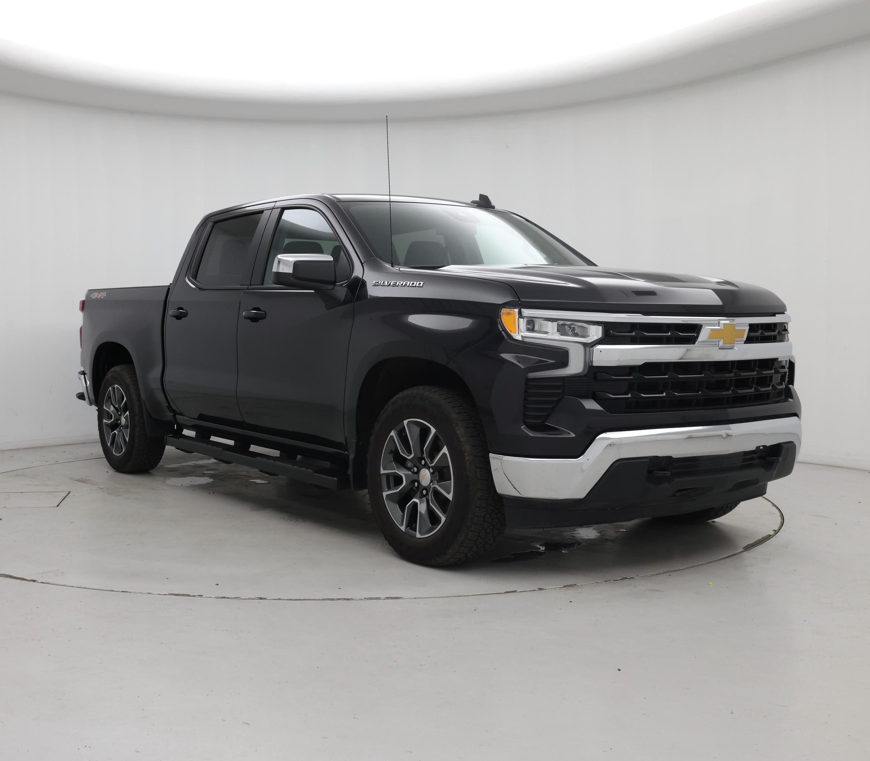 Gray 2024 Chevrolet Silverado 1500 Pickup Truck Four-Wheel Drive Automatic