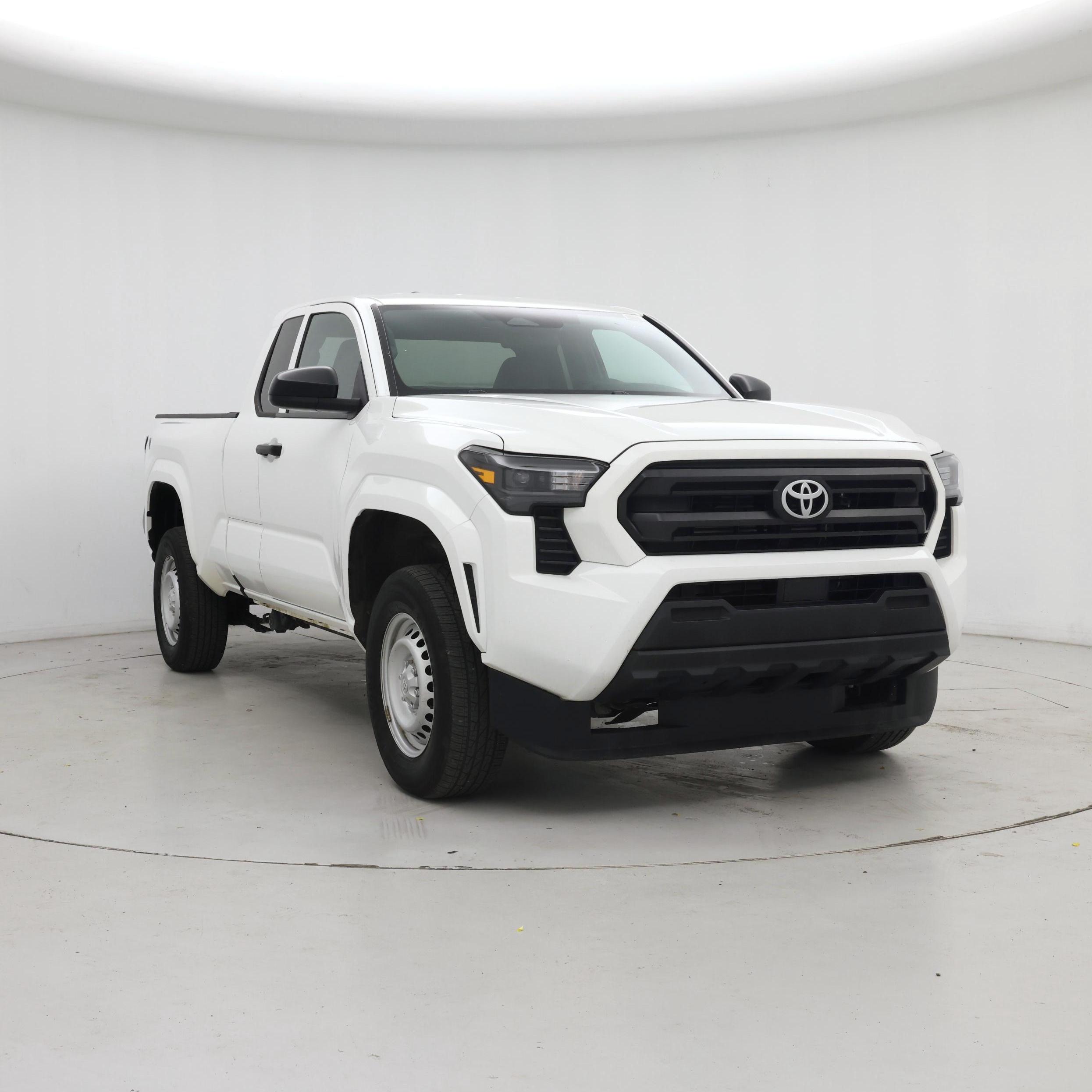 White 2025 Toyota Tacoma Pickup Truck 4X2 Automatic