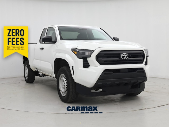 White 2025 Toyota Tacoma Pickup Truck 4X2 Automatic