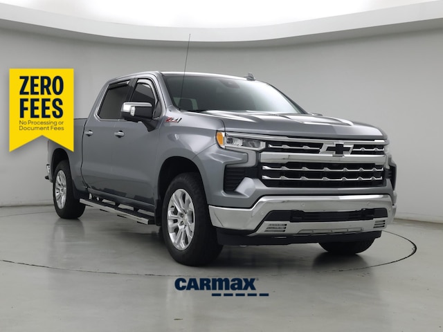 Gray 2023 Chevrolet Silverado 1500 Pickup Truck Four-Wheel Drive Automatic