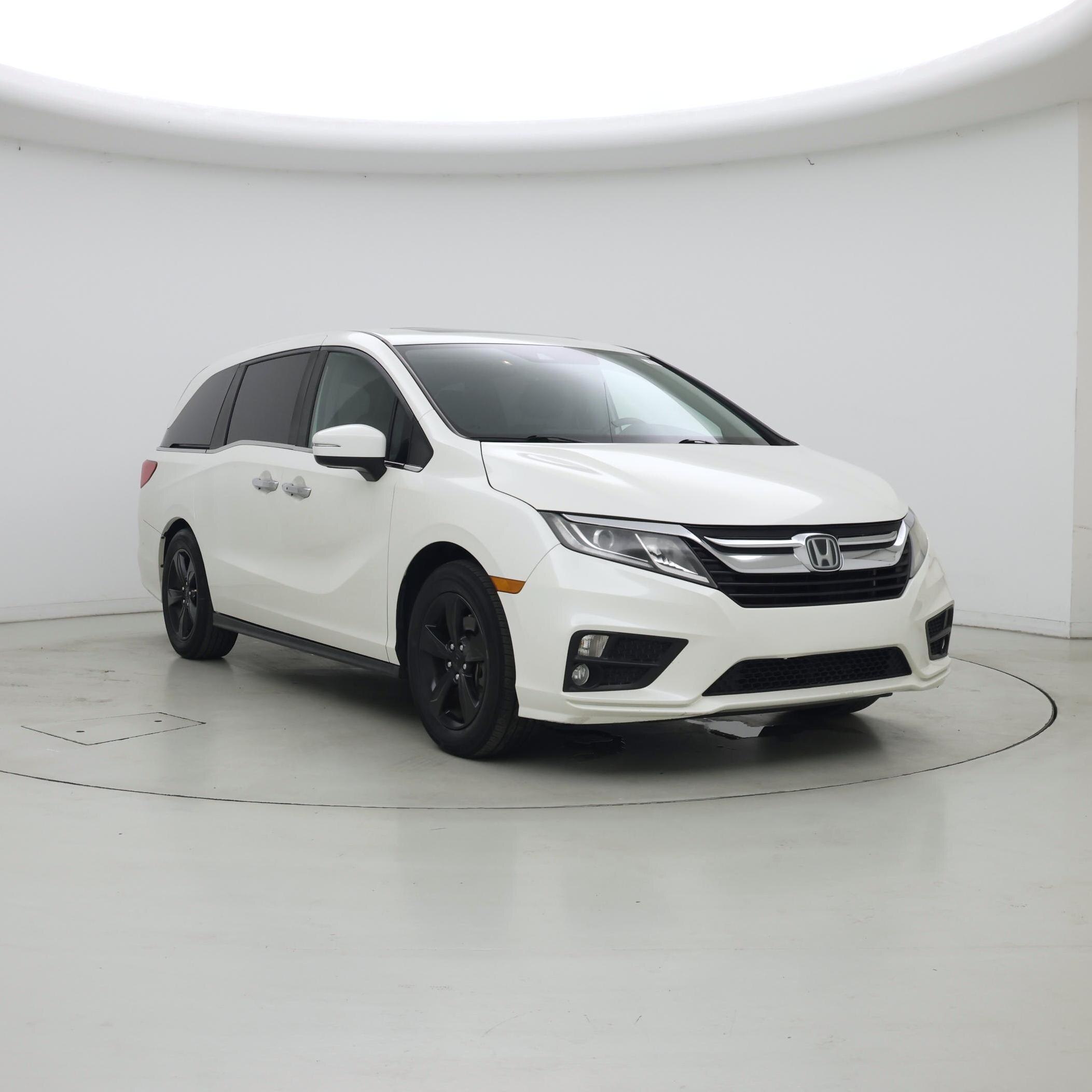 White 2018 Honda Odyssey Minivan Front-Wheel Drive Automatic