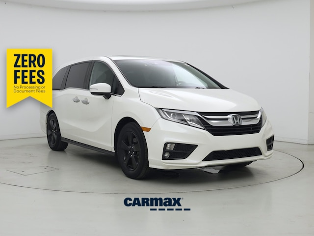 White 2018 Honda Odyssey Minivan Front-Wheel Drive Automatic