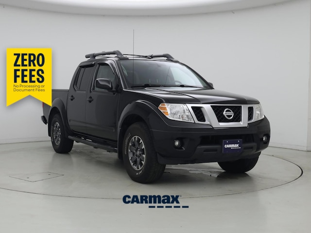 Black 2020 Nissan Frontier Pickup Truck Four-Wheel Drive Automatic