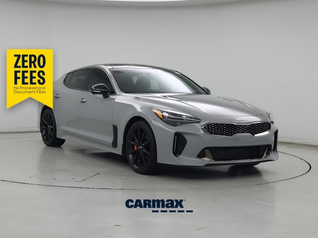 Silver 2022 Kia Stinger Sedan Rear-Wheel Drive Automatic