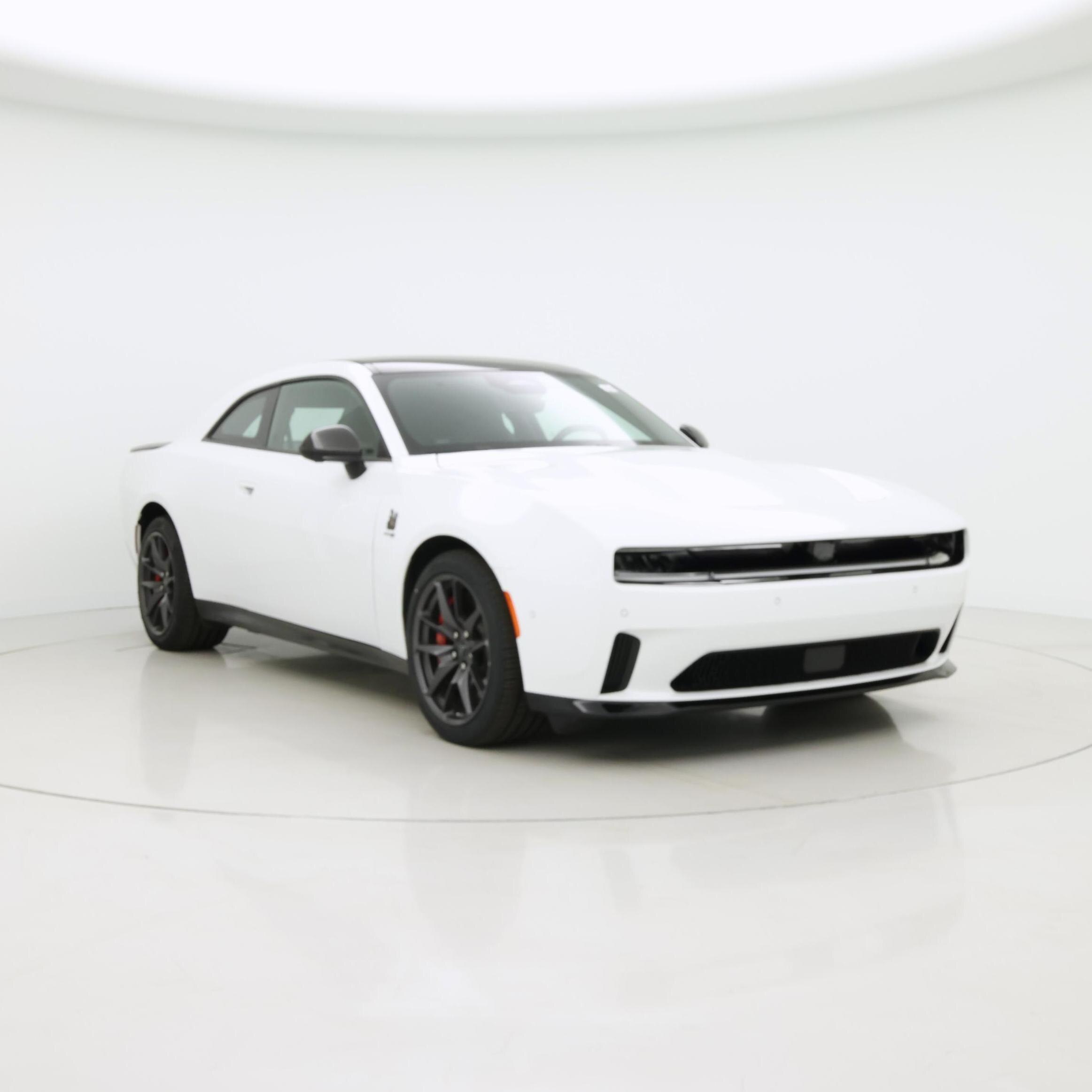 White 2024 Dodge Charger Daytona Coupe All-Wheel Drive Automatic