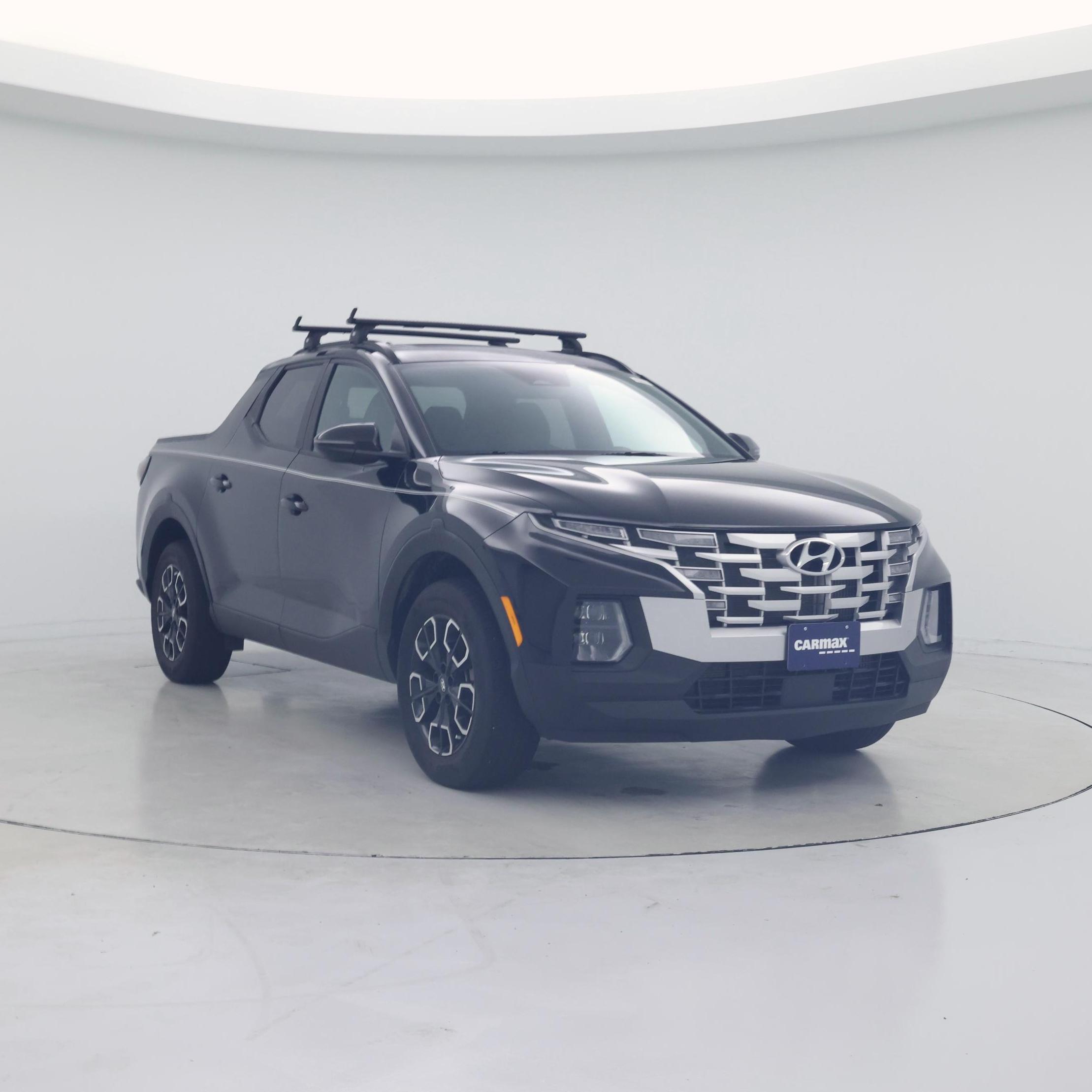 Black 2023 Hyundai Santa Cruz Pickup Truck All-Wheel Drive Automatic