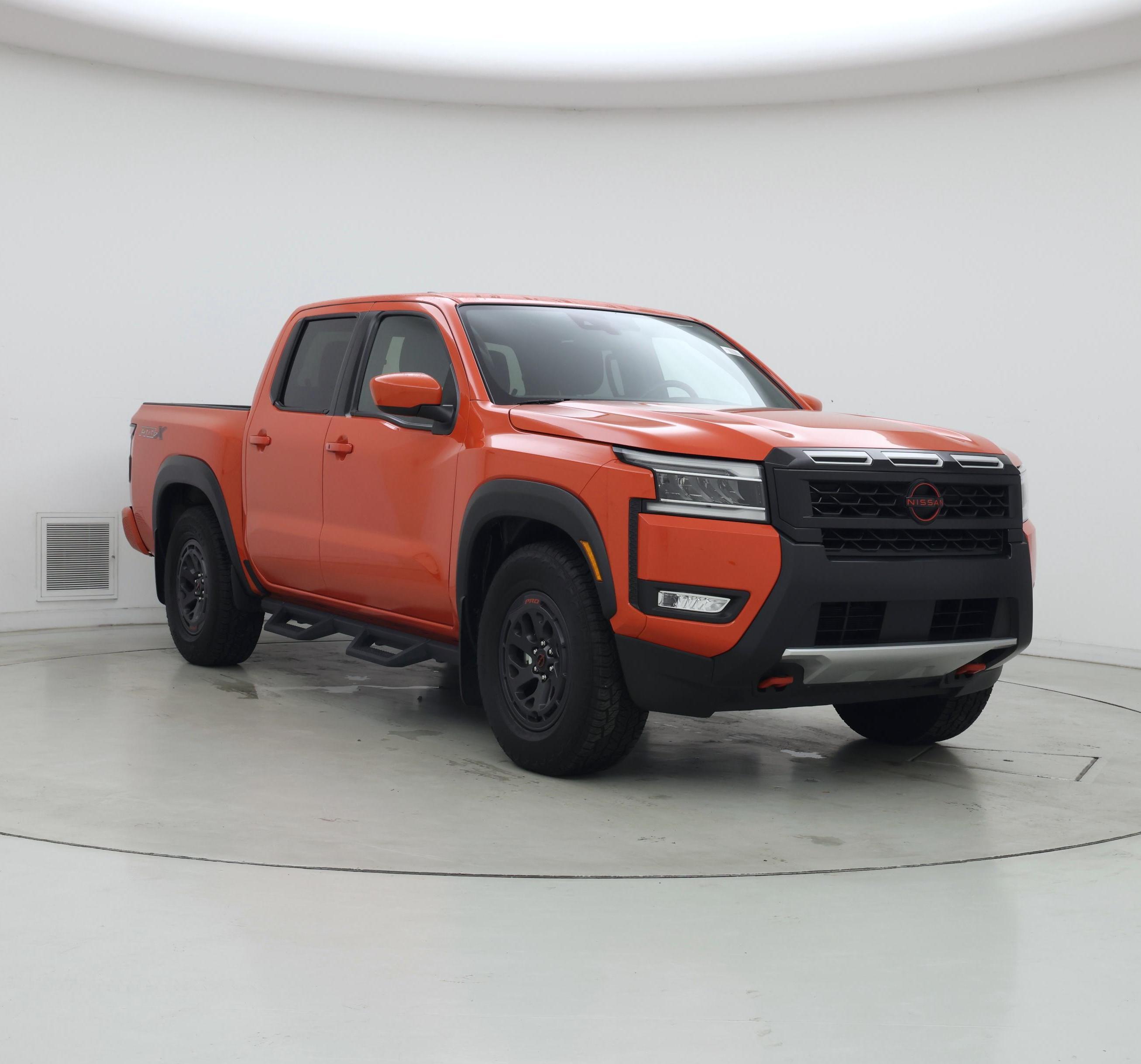 Orange 2025 Nissan Frontier Pickup Truck 4X2 Automatic