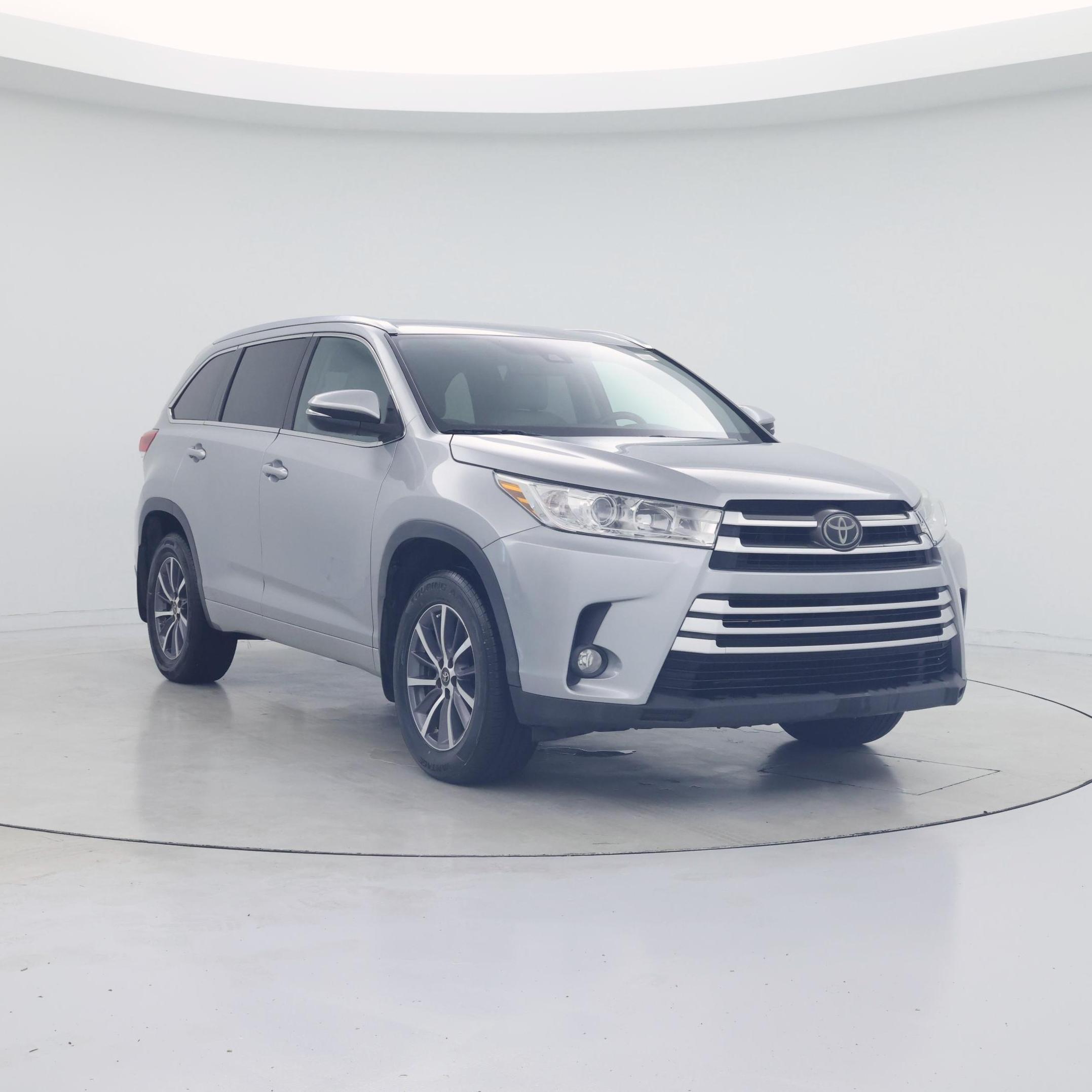 Silver 2017 Toyota Highlander SUV / Crossover All-Wheel Drive Automatic