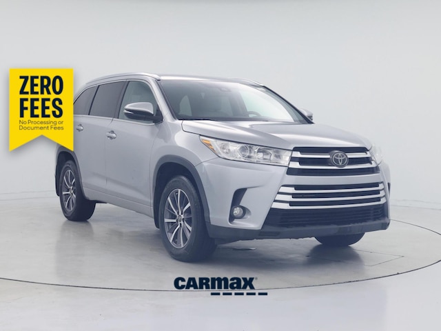 Silver 2017 Toyota Highlander SUV / Crossover All-Wheel Drive Automatic
