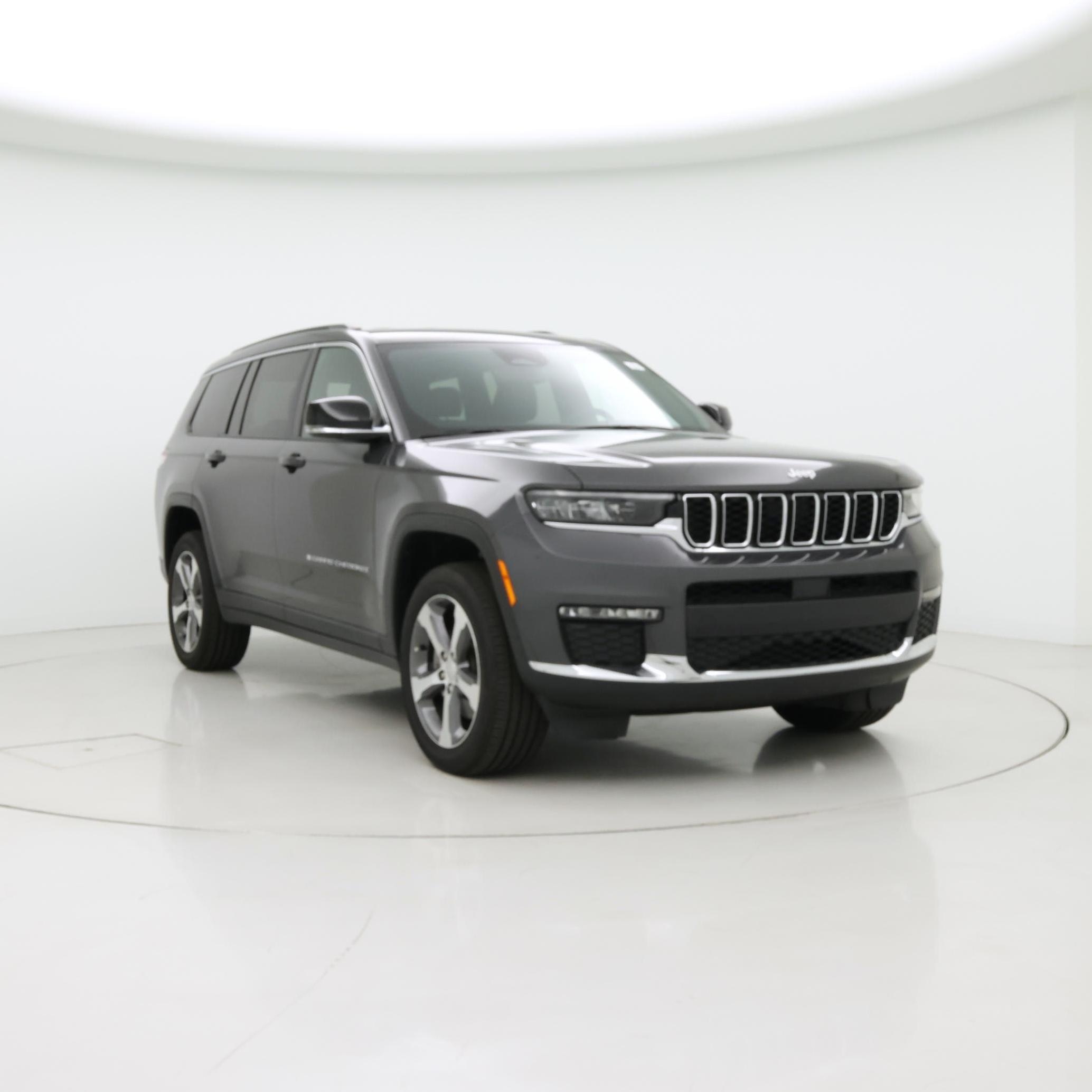 Gray 2024 Jeep Grand Cherokee L SUV / Crossover Four-Wheel Drive Automatic
